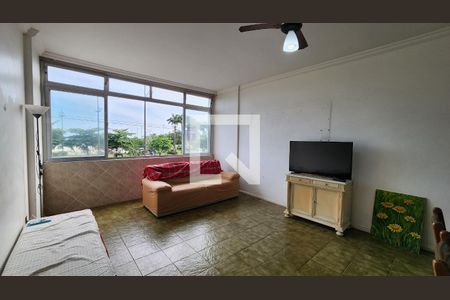 Sala de apartamento para alugar com 2 quartos, 115m² em José Menino, Santos