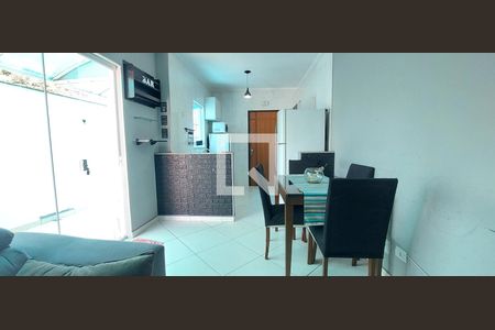 Sala de apartamento para alugar com 2 quartos, 65m² em Vila Guiomar, Santo André