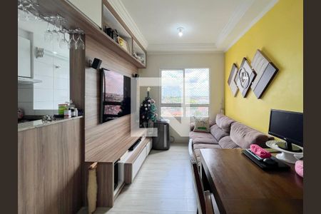 Sala de apartamento para alugar com 2 quartos, 50m² em Vila Formosa, Valinhos