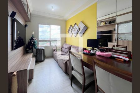 Sala de apartamento para alugar com 2 quartos, 50m² em Vila Formosa, Valinhos