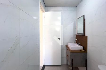 Banheiro de kitnet/studio para alugar com 1 quarto, 33m² em Vila Mariana, São Paulo