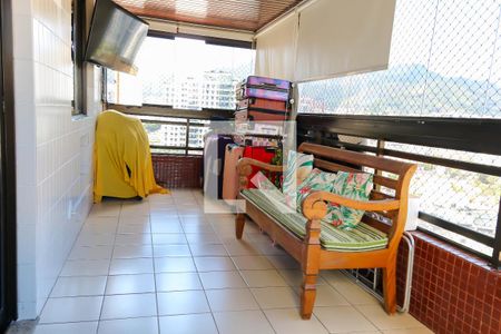 Varanda da Sala de apartamento à venda com 3 quartos, 105m² em Todos Os Santos, Rio de Janeiro