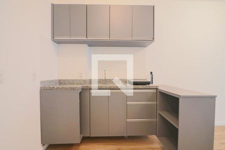 Sala / Cozinha de apartamento para alugar com 1 quarto, 31m² em Butantã, São Paulo