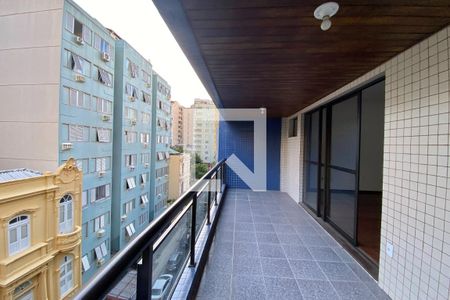 Varanda de apartamento para alugar com 2 quartos, 102m² em Flamengo, Rio de Janeiro