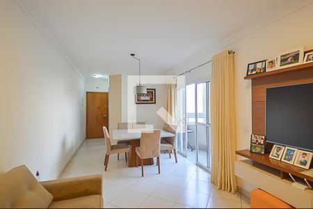 Sala de apartamento para alugar com 3 quartos, 83m² em Vila Lusitania, São Bernardo do Campo