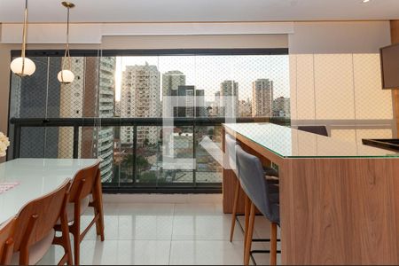 Varanda Gourmet de apartamento para alugar com 2 quartos, 100m² em Vila Romana, São Paulo