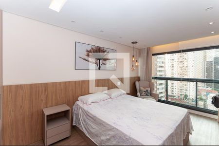 Quarto 1 Suíte de apartamento para alugar com 2 quartos, 100m² em Vila Romana, São Paulo