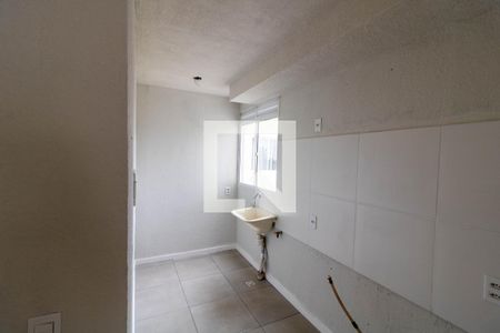 Cozinha e Área de Serviço de apartamento à venda com 2 quartos, 42m² em Hípica, Porto Alegre