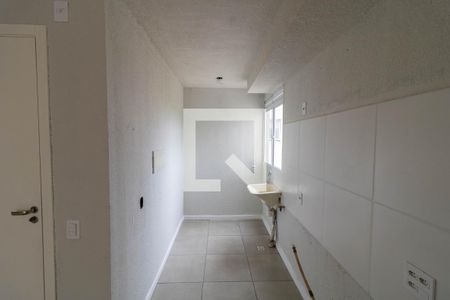 Cozinha e Área de Serviço de apartamento à venda com 2 quartos, 42m² em Hípica, Porto Alegre