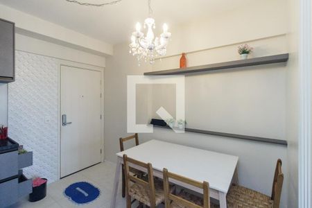 Cozinha de kitnet/studio para alugar com 1 quarto, 40m² em República, São Paulo