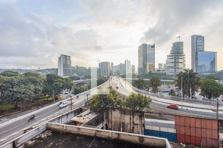 Vista da Varanda de kitnet/studio para alugar com 1 quarto, 25m² em Pinheiros, São Paulo