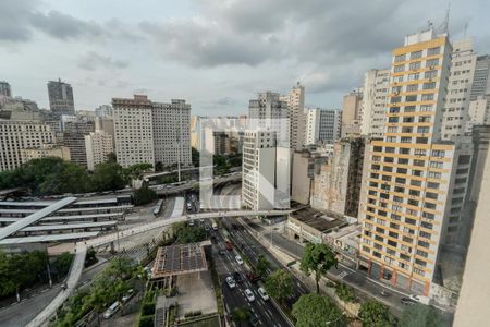 Vista da Sala de apartamento à venda com 1 quarto, 55m² em Bela Vista, São Paulo