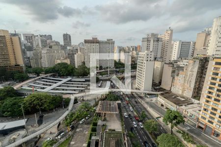 Vista da Sala de apartamento à venda com 1 quarto, 55m² em Bela Vista, São Paulo