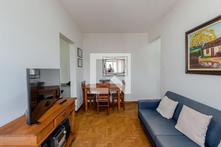 Sala de apartamento à venda com 1 quarto, 55m² em Bela Vista, São Paulo