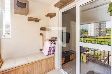 Varanda de apartamento para alugar com 3 quartos, 62m² em Jardim Celeste, São Paulo