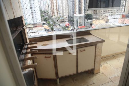 varanda de apartamento para alugar com 4 quartos, 190m² em Setor Bueno, Goiânia