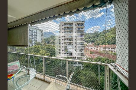 Varanda da Sala de apartamento à venda com 4 quartos, 210m² em Cosme Velho, Rio de Janeiro