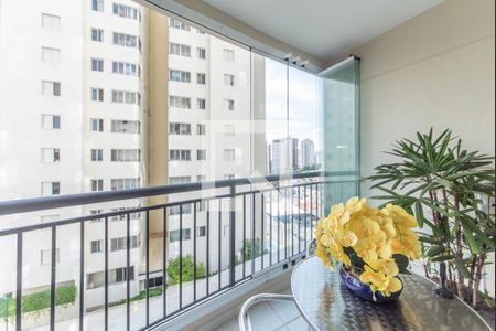 Varanda de apartamento à venda com 3 quartos, 87m² em Vila Gumercindo, São Paulo