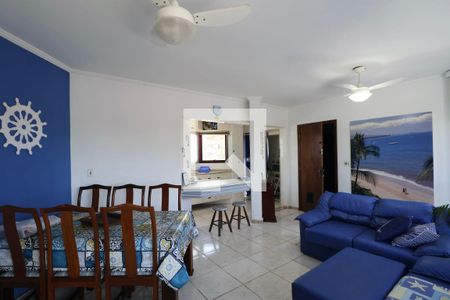 Sala de apartamento para alugar com 3 quartos, 100m² em Parque Enseada, Guarujá