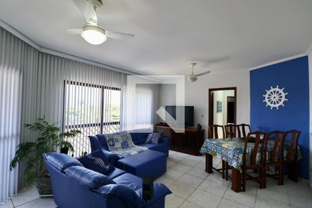 Sala de apartamento para alugar com 3 quartos, 100m² em Parque Enseada, Guarujá