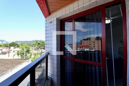 Varanda de apartamento para alugar com 3 quartos, 100m² em Parque Enseada, Guarujá