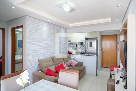 Sala de apartamento à venda com 2 quartos, 52m² em Santa Maria, São Caetano do Sul