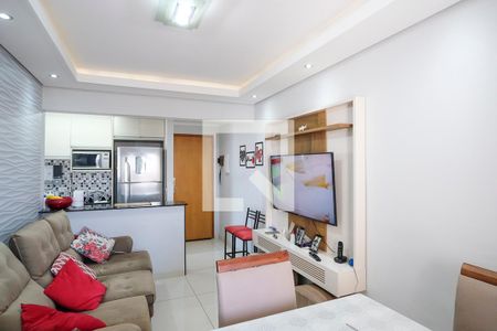 Sala de apartamento à venda com 2 quartos, 52m² em Santa Maria, São Caetano do Sul