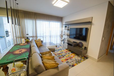 Sala de apartamento para alugar com 3 quartos, 113m² em Vila Edmundo, Taubaté