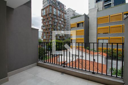 Varanda de kitnet/studio para alugar com 1 quarto, 34m² em Sumarezinho, São Paulo