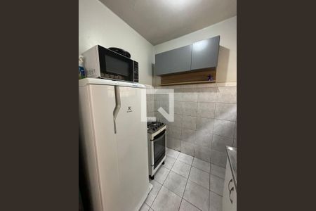 Cozinha de apartamento para alugar com 1 quarto, 30m² em Menino Deus, Porto Alegre