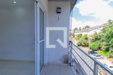 Varanda da Sala de apartamento para alugar com 2 quartos, 69m² em Jardim Barbacena, Cotia