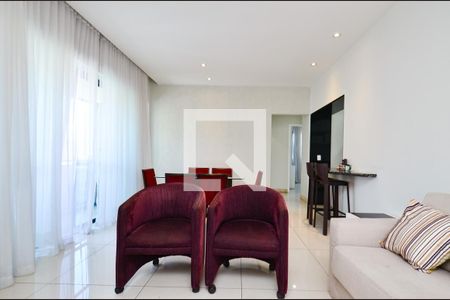 Sala de apartamento para alugar com 2 quartos, 84m² em Funcionários, Belo Horizonte