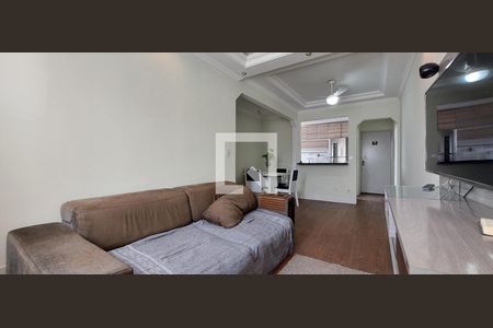 Sala de apartamento para alugar com 3 quartos, 70m² em Jardim Santo André, Santo André