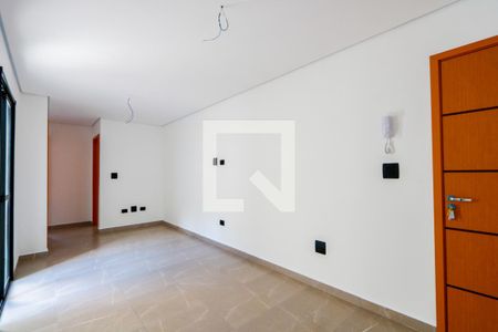 Sala de apartamento à venda com 2 quartos, 49m² em Jardim Teles de Menezes, Santo André