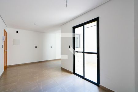 Sala de apartamento à venda com 2 quartos, 49m² em Jardim Teles de Menezes, Santo André