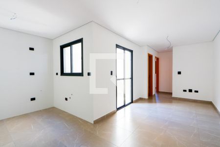 Sala de apartamento à venda com 2 quartos, 49m² em Jardim Teles de Menezes, Santo André