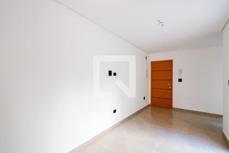 Sala de apartamento à venda com 2 quartos, 50m² em Jardim Teles de Menezes, Santo André