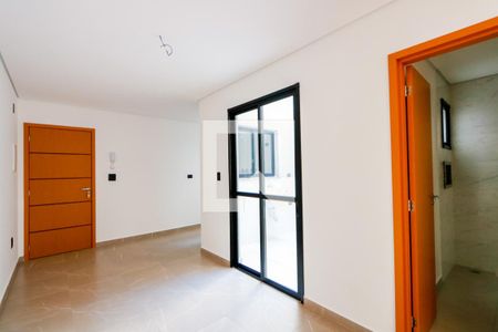 Sala de apartamento à venda com 2 quartos, 50m² em Jardim Teles de Menezes, Santo André