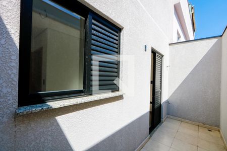 Área externa do quarto 1 de apartamento à venda com 2 quartos, 50m² em Jardim Teles de Menezes, Santo André