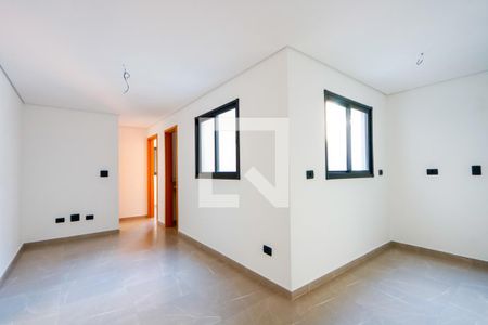 Sala de apartamento à venda com 2 quartos, 79m² em Jardim Teles de Menezes, Santo André