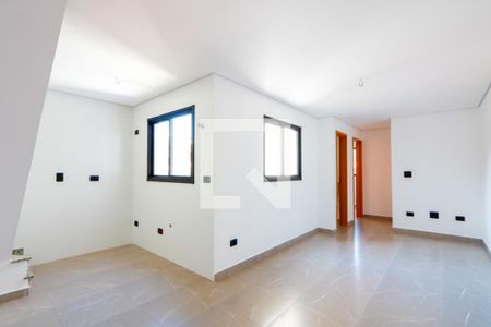 Sala de apartamento à venda com 2 quartos, 86m² em Jardim Teles de Menezes, Santo André