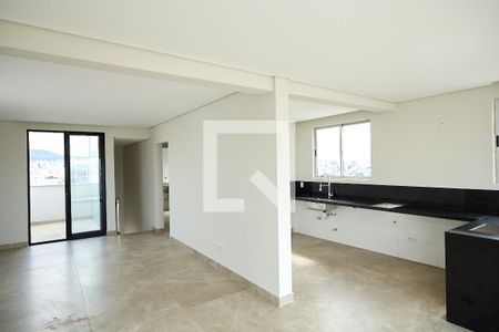 Sala 1 de apartamento à venda com 3 quartos, 220m² em Colégio Batista, Belo Horizonte