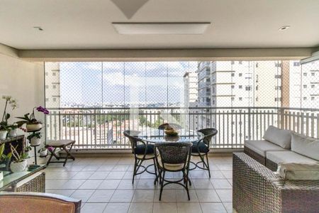 Varanda de apartamento à venda com 3 quartos, 134m² em Jardim Olympia, São Paulo