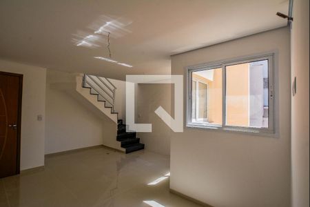 Sala de apartamento à venda com 2 quartos, 120m² em Vila Valparaíso, Santo André