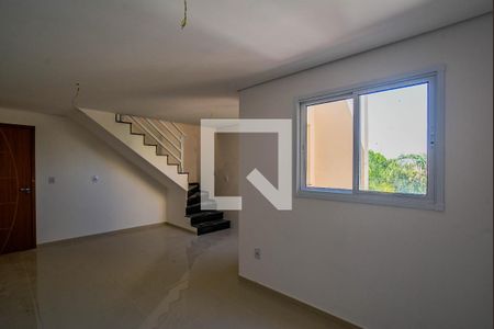 Sala de apartamento à venda com 2 quartos, 120m² em Vila Valparaíso, Santo André