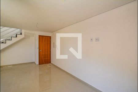 Sala de apartamento à venda com 2 quartos, 120m² em Vila Valparaíso, Santo André