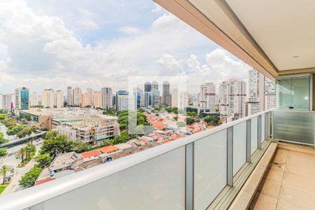 Varanda de apartamento à venda com 1 quarto, 45m² em Chácara Santo Antônio (zona Sul), São Paulo