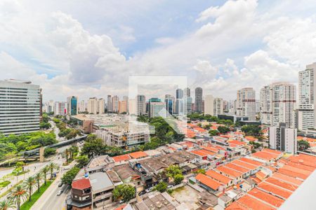 Varanda de apartamento à venda com 1 quarto, 45m² em Chácara Santo Antônio (zona Sul), São Paulo