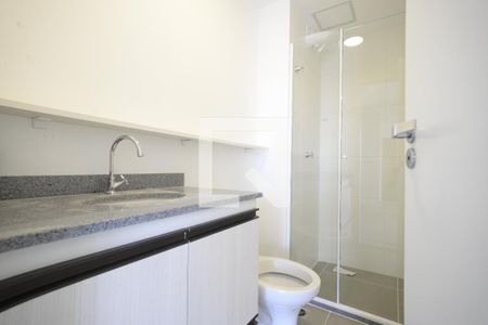 Banheiro de kitnet/studio para alugar com 1 quarto, 31m² em Vila Mariana, São Paulo