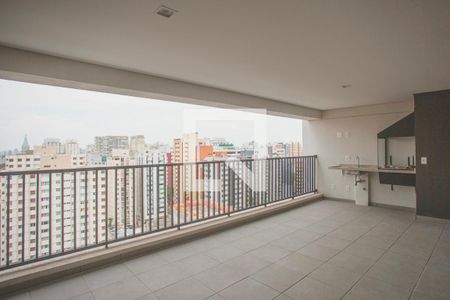 Varanda Gourmet de apartamento à venda com 3 quartos, 147m² em Vila Clementino, São Paulo